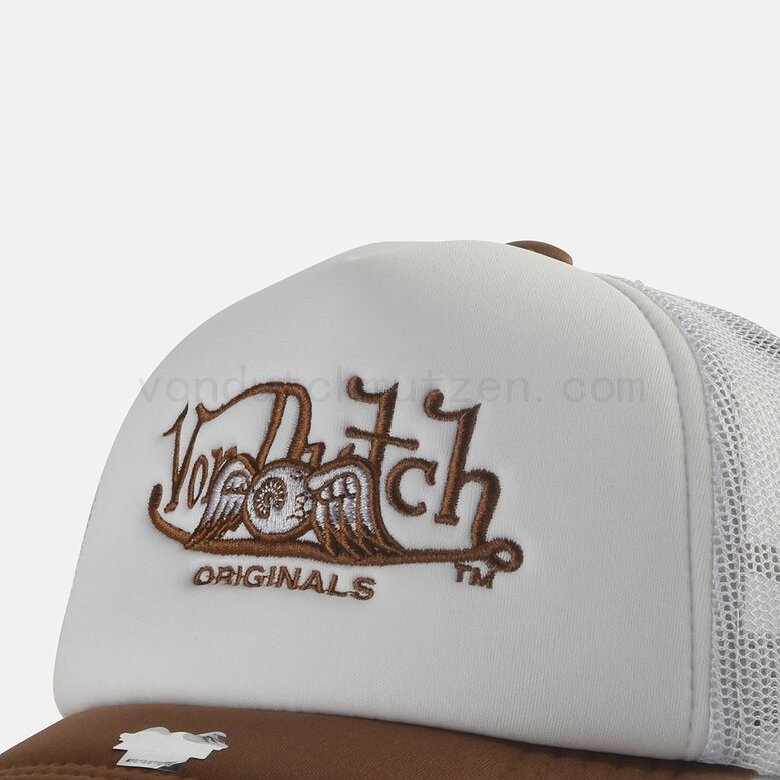 Von Dutch Originals -Trucker Soro Cap, white/white F08161034-01140 Online Sale